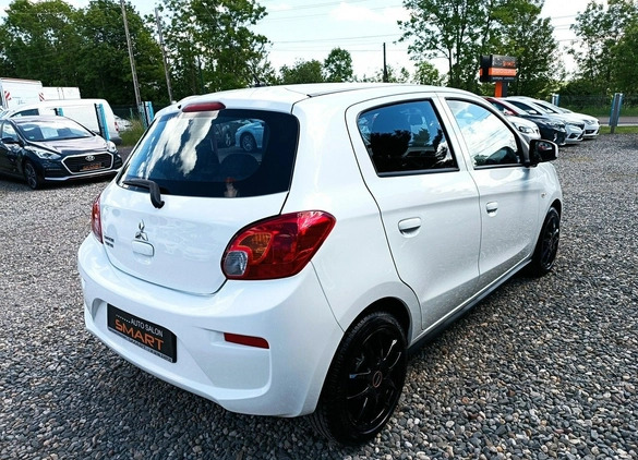 Mitsubishi Space Star cena 26900 przebieg: 74000, rok produkcji 2016 z Łobez małe 301
